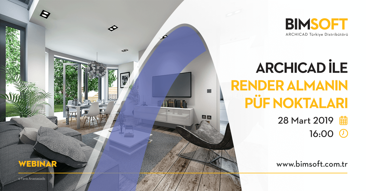 ARCHICAD ile Render Almanın Püf Noktaları Webinarı 2